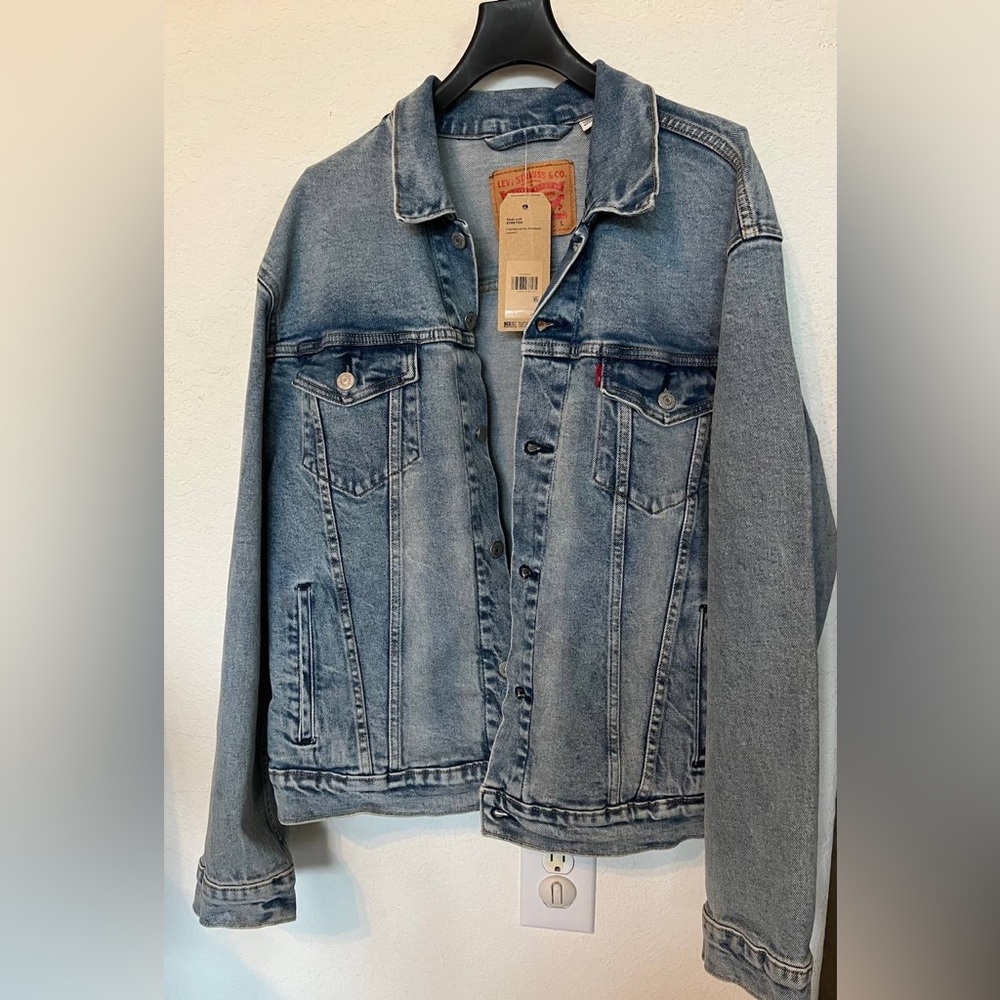 Levi's Light Blue Heavyweight-Denim Jacket